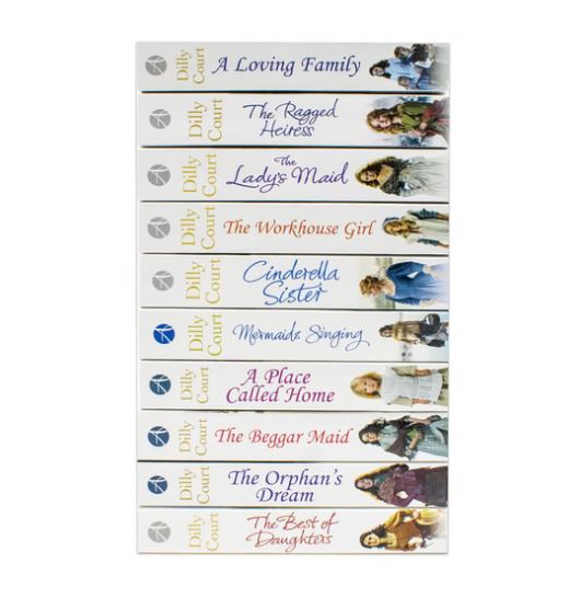 Dilly Court Series 10 Books Collection Set – Loving Family, A Place Called Home, Cinderella Sister, Mermaids Singing & More | Historical Family Saga Novels | Paperback