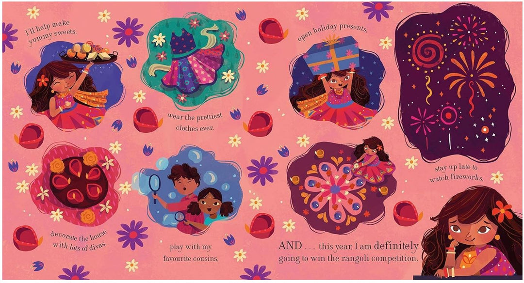 The Best Diwali Ever by Sonali Shah | Children's Diwali Story Book | Festival of Lights & Family Traditions | Board Book