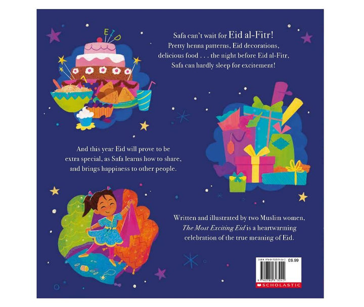 My Most Exciting Eid: A Heartwarming Introduction to Eid by Zeba Talkhan and Abeeha Tariq | Children's Eid Story Book | Islamic Celebration & Family Traditions | Board Book