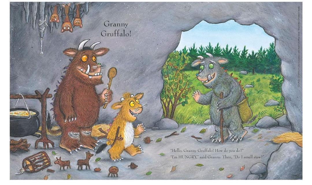 Gruffalo Granny by Julia Donaldson & Axel Scheffler – The Gruffalo's Brand-New Picture Book Adventure | Funny Rhyming Story for Children | Hardcover