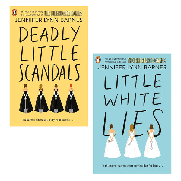 The Debutantes Series By Jennifer Lynn Barnes 2 Books Collection Set (Deadly Little Scandals, Little White Lies)