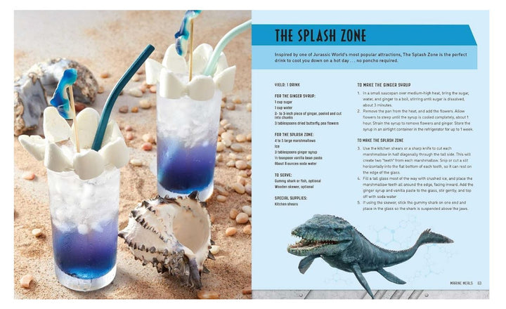 Jurassic World: The Official Cookbook by Dayton Ward (Hardcover Book)