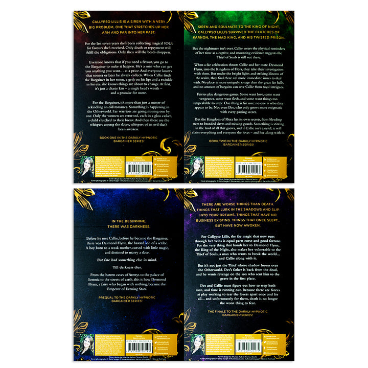 The Bargainer Series 4 Books Collection Set by Laura Thalassa: Rhapsodic, A Strange Hymn, The Emperor of Evening Stars & Dark Harmony