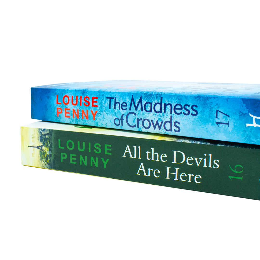 Chief Inspector Gamache 2 Book Set by Louise Penny – All the Devils Are Here & The Madness of Crowds | Crime Fiction, Murder Mystery, Thriller Series