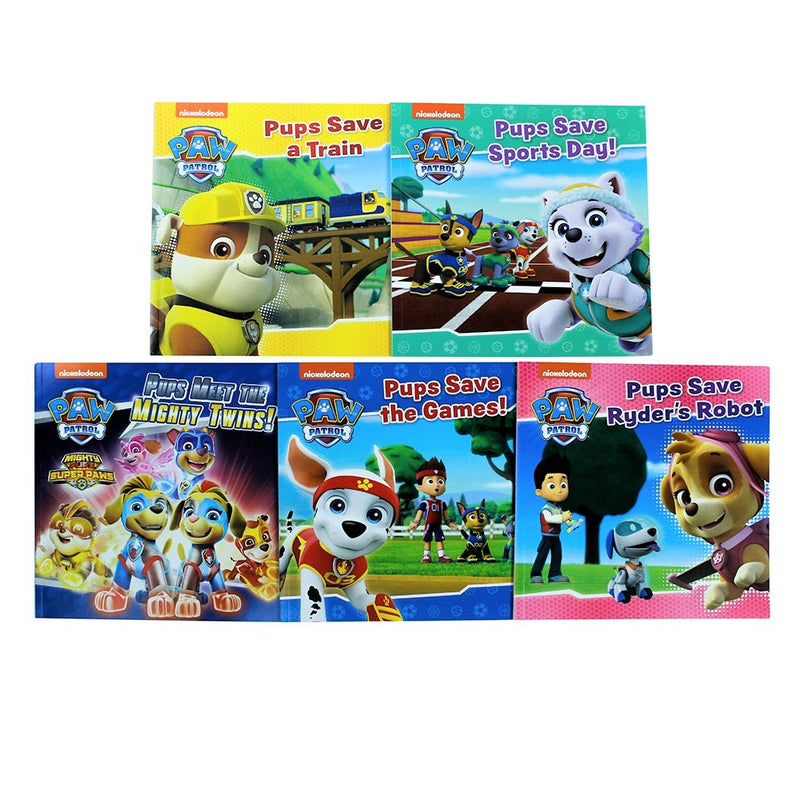 Nickelodeon PAW Patrol Pups Collection 5 Books Set