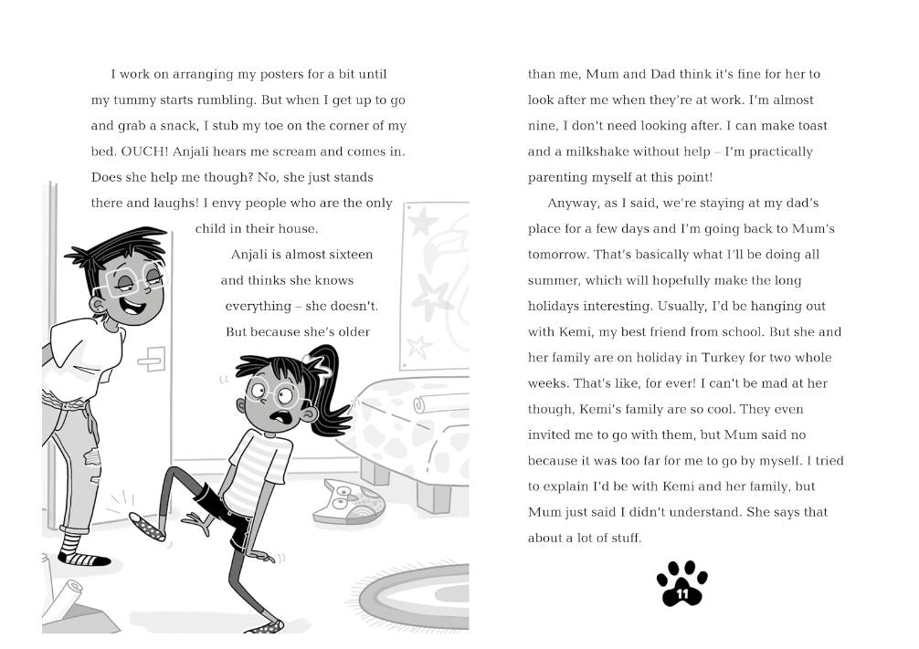 Pia's Pet Club 3 Books Collection Set by Serena Patel – Puppy Problem, Secret Kitten & Guinea Pig | Funny Animal Adventures