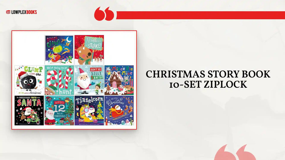 Christmas Story Book 10-Set Ziplock by@Outfy