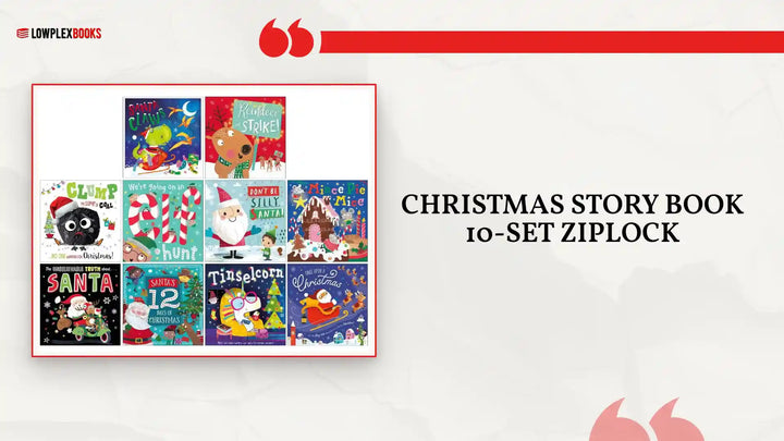 Christmas Story Book 10-Set Ziplock by@Outfy
