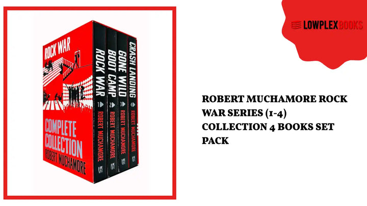 Robert Muchamore Rock War Series (1-4) Collection 4 Books Set Pack by@Outfy