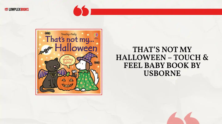 That&rsquo;s Not My Halloween &ndash; Touch &amp; Feel Baby Book by Usborne by@Outfy