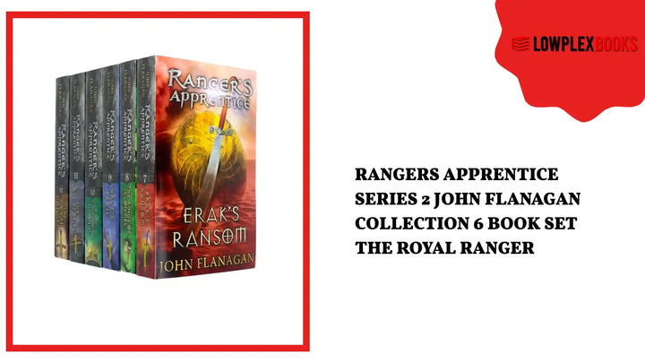 Rangers Apprentice Series 2 John Flanagan Collection 6 Book Set The Royal Ranger by@Outfy