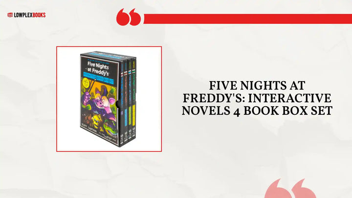 Five Nights at Freddy's: Interactive Novels 4 Book Box Set by@Outfy