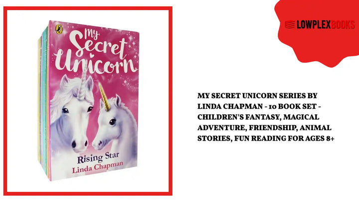 My Secret Unicorn Series by Linda Chapman - 10 Book Set - Children's Fantasy, Magical Adventure, Friendship, Animal Stories, Fun Reading for Ages 8+ by@Outfy