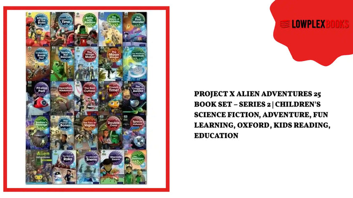 Project X Alien Adventures 25 Book Set &ndash; Series 2 | Children's Science Fiction, Adventure, Fun Learning, Oxford, Kids Reading, Education by@Outfy