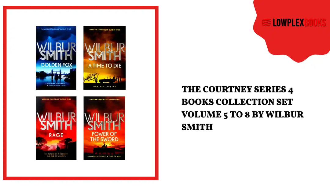 The Courtney Series 4 Books Collection Set Volume 5 to 8 By Wilbur Smith by@Outfy