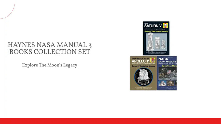 Haynes NASA Manual 3 Books Collection Set by@Outfy