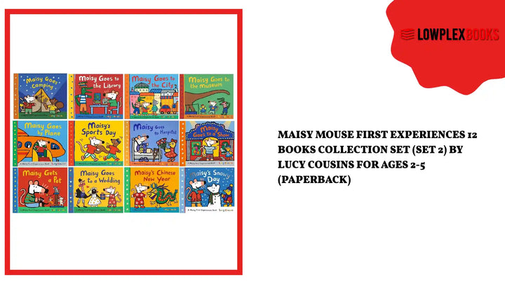 Maisy Mouse First Experiences 12 Books Collection Set (Set 2) By Lucy Cousins For Ages 2-5 (Paperback) by@Outfy