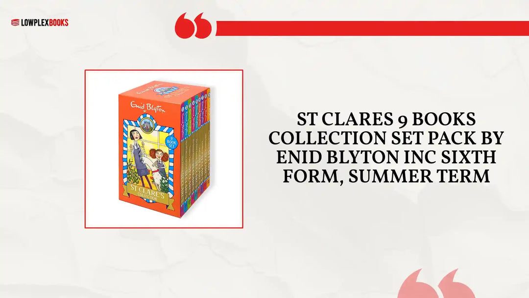 St Clares 9 Books Collection Set Pack By Enid Blyton Inc Sixth Form, Summer Term by@Outfy