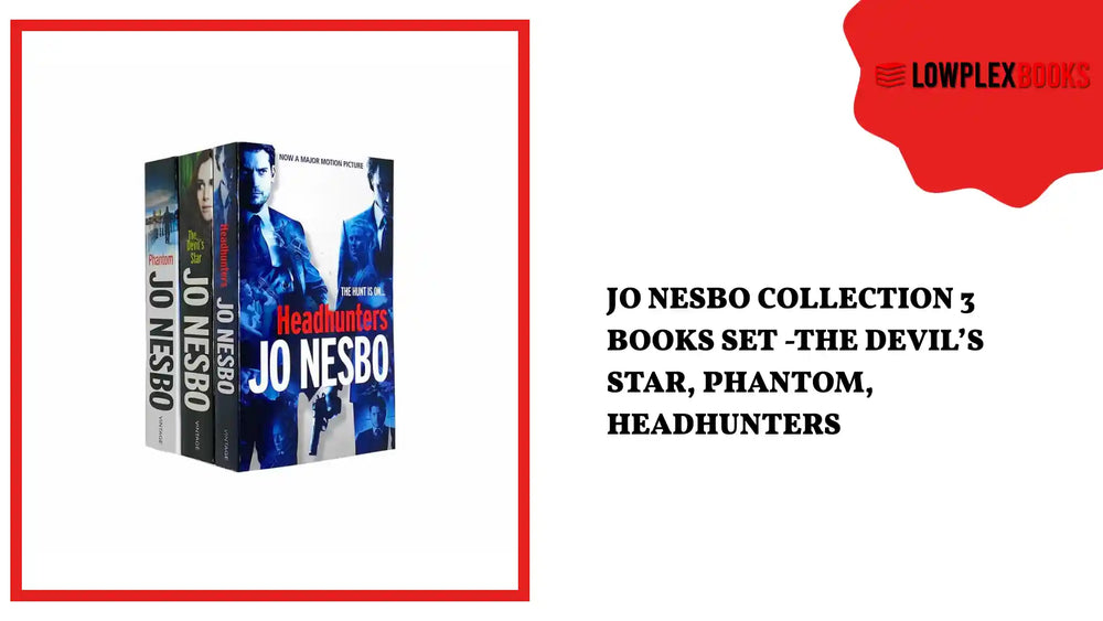Jo Nesbo Collection 3 Books Set -The Devil&rsquo;s Star, Phantom, Headhunters by@Outfy