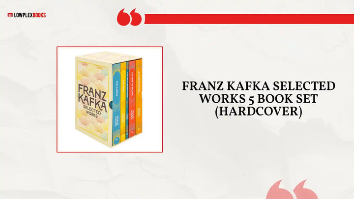 Franz Kafka Selected Works 5 book set (Hardcover) by@Outfy