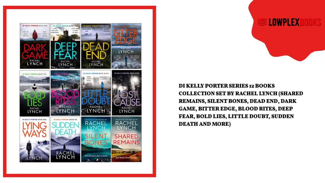 Di Kelly Porter Series 12 Books Collection Set by Rachel Lynch (Shared Remains, Silent Bones, Dead End, Dark Game, Bitter Edge, Blood Rites, Deep Fear, Bold Lies, Little Doubt, Sudden Death and More) by@Outfy