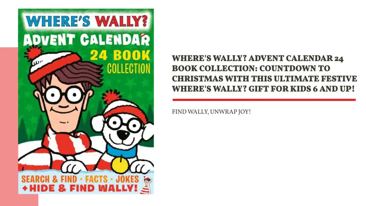 Where's Wally? Advent Calendar 24 Book Collection: Countdown to Christmas with this ultimate festive Where's Wally? gift for kids 6 and up! by@Outfy
