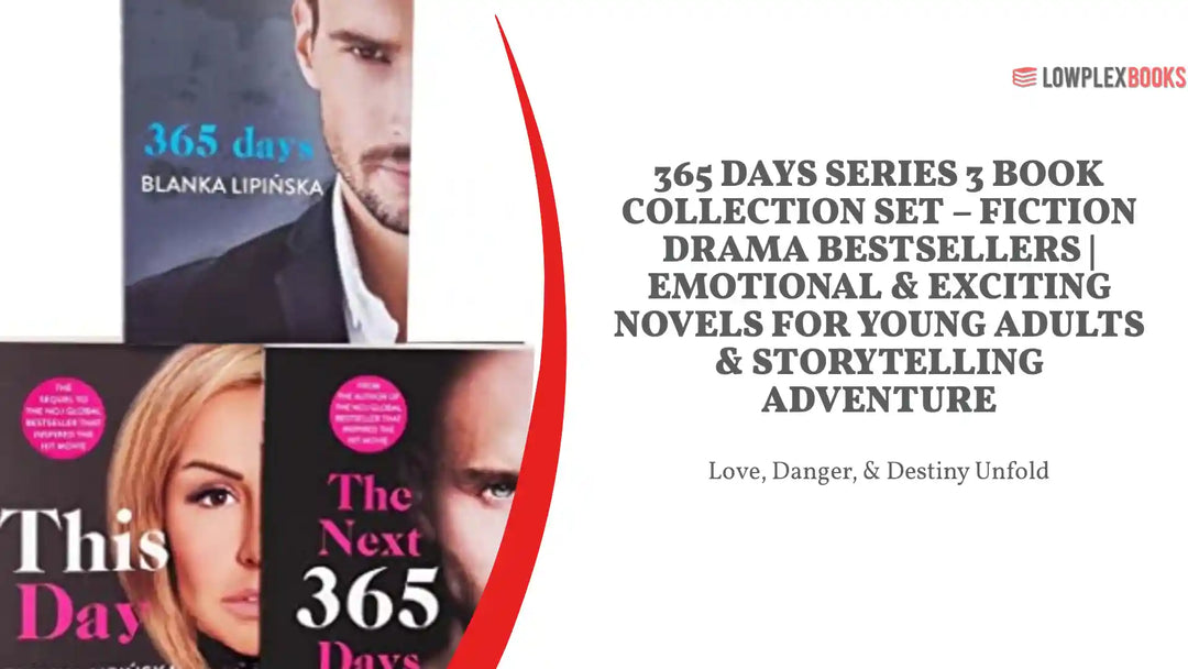 365 Days Series 3 Book Collection Set &ndash; Fiction Drama Bestsellers | Emotional &amp; Exciting Novels for Young Adults &amp; Storytelling Adventure by@Outfy