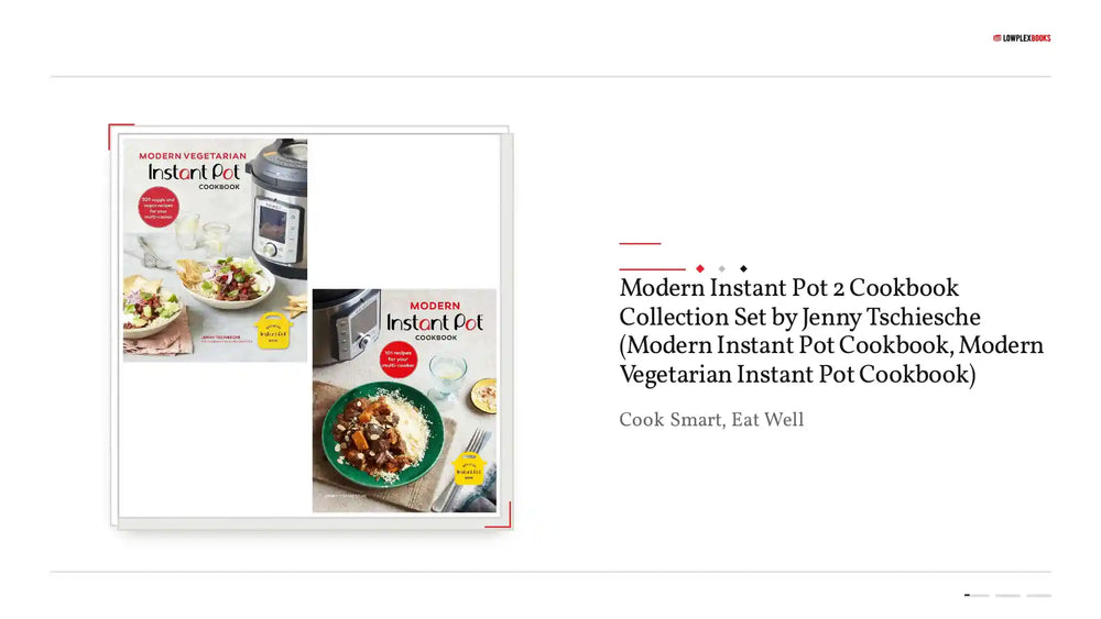Modern Instant Pot 2 Cookbook Collection Set by Jenny Tschiesche (Modern Instant Pot Cookbook, Modern Vegetarian Instant Pot Cookbook) by@Outfy