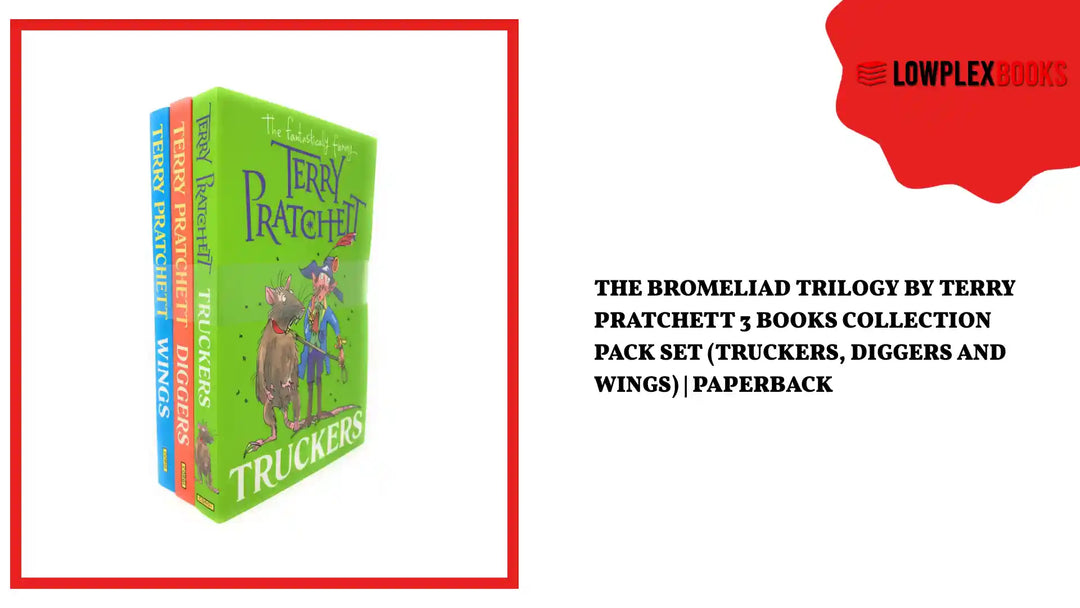 The Bromeliad Trilogy by Terry Pratchett 3 Books Collection Pack Set (Truckers, Diggers and Wings) | Paperback by@Outfy