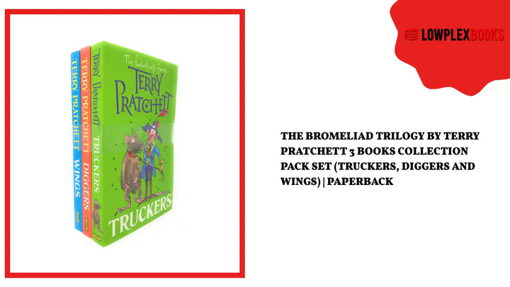 The Bromeliad Trilogy by Terry Pratchett 3 Books Collection Pack Set (Truckers, Diggers and Wings) | Paperback by@Outfy