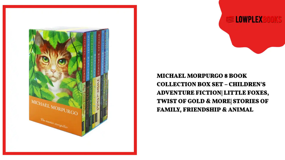 Michael Morpurgo 8 Book Collection Box Set &ndash; Children's Adventure Fiction| Little Foxes, Twist of Gold &amp; More| Stories of Family, Friendship &amp; Animal by@Outfy