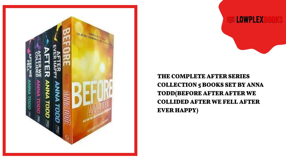 The Complete After Series Collection 5 Books Set By Anna Todd(Before After After We Collided After We Fell After Ever Happy) by@Outfy