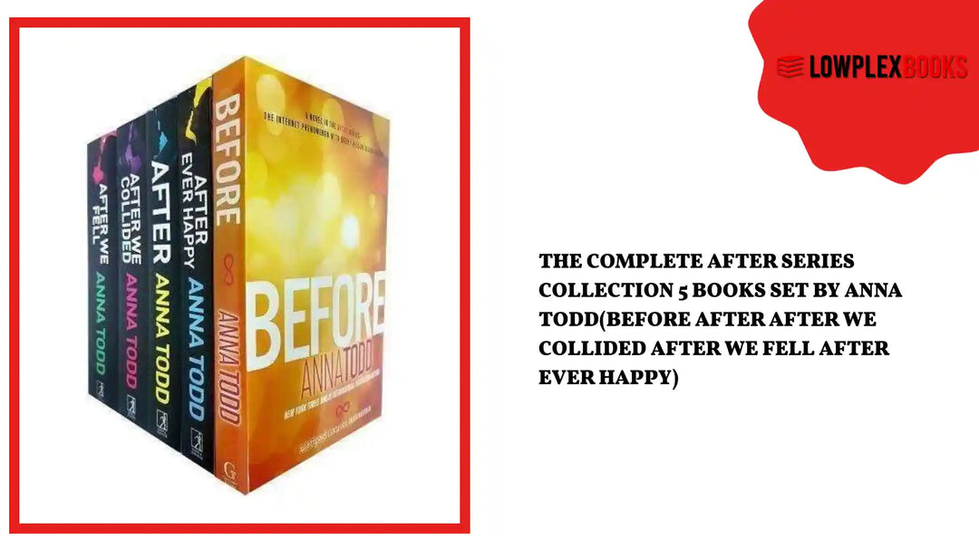 The Complete After Series Collection 5 Books Set By Anna Todd(Before After After We Collided After We Fell After Ever Happy) by@Outfy