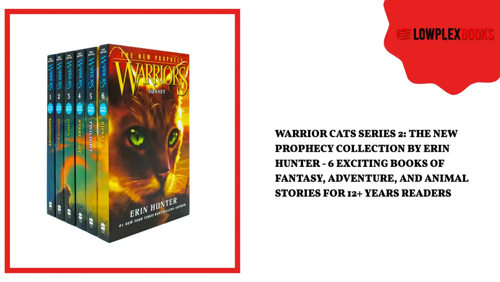 Warrior Cats Series 2: The New Prophecy Collection by Erin Hunter - 6 Exciting Books of Fantasy, Adventure, and Animal Stories for 12+ years readers by@Outfy
