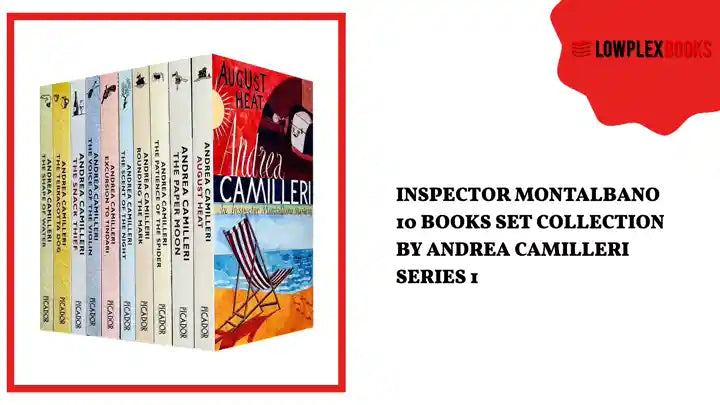 Inspector Montalbano 10 Books Set Collection by Andrea Camilleri Series 1 by@Outfy
