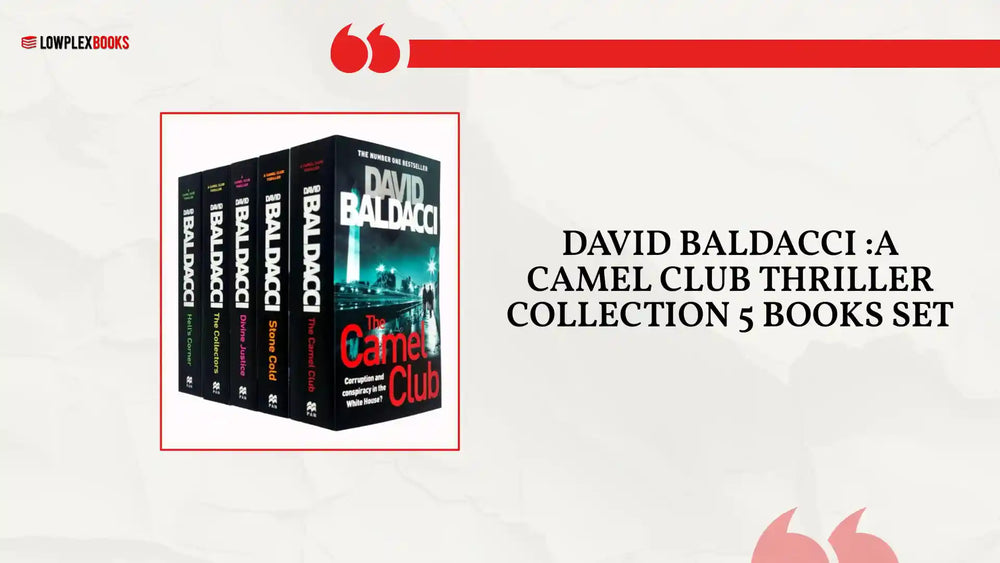 David Baldacci :A Camel Club Thriller Collection 5 Books Set by@Outfy