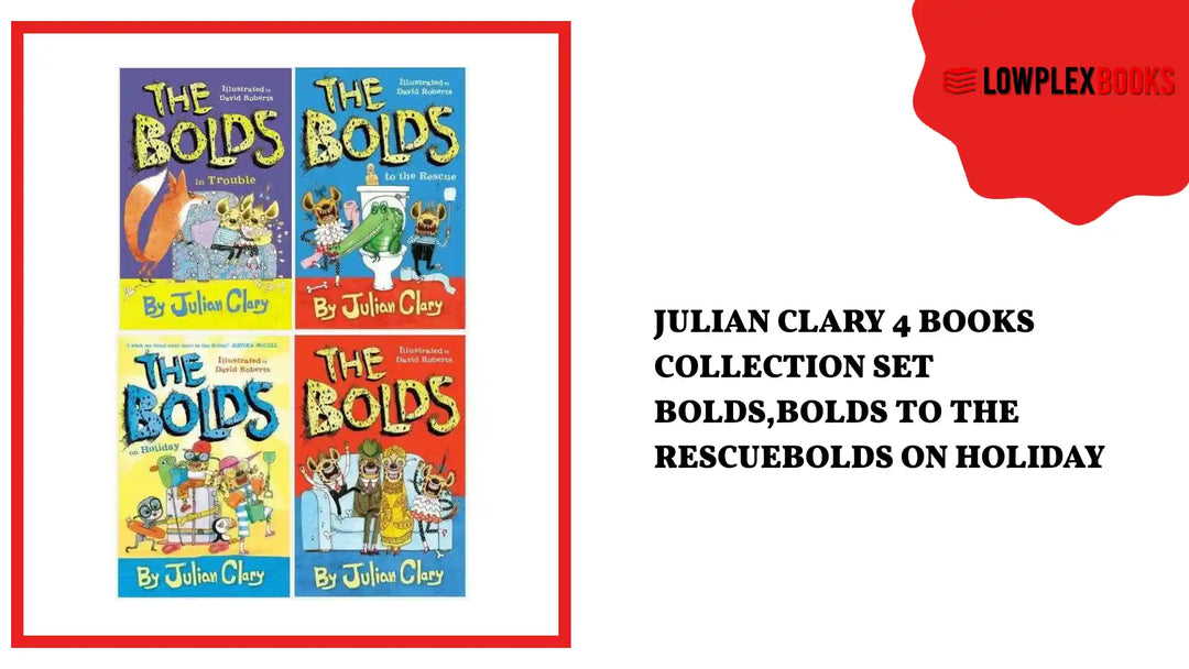 Julian Clary 4 Books Collection Set Bolds,Bolds to the RescueBolds on Holiday by@Outfy