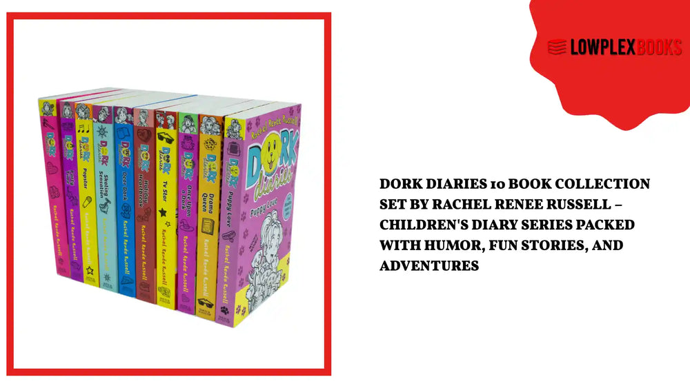 Dork Diaries 10 Book Collection Set by Rachel Renee Russell &ndash; Children's Diary Series Packed with Humor, Fun Stories, and Adventures by@Outfy