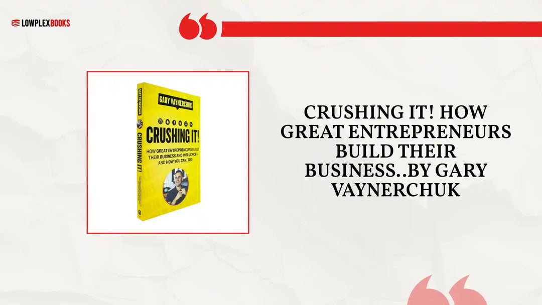 Crushing It! How Great Entrepreneurs Build Their Business..By Gary Vaynerchuk by@Outfy