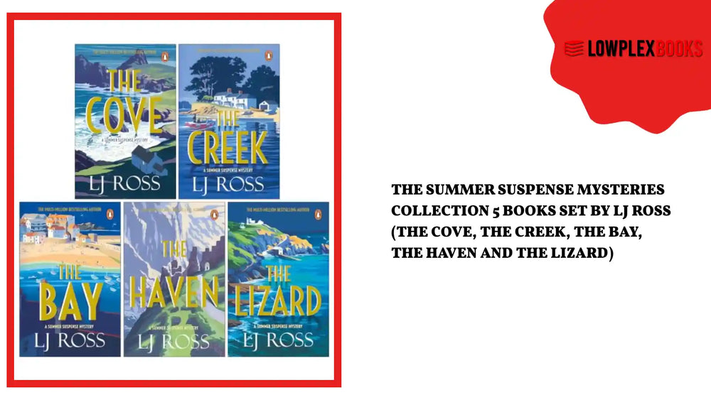 The Summer Suspense Mysteries Collection 5 Books Set By LJ Ross (The Cove, The Creek, The Bay, The Haven and The Lizard) by@Outfy