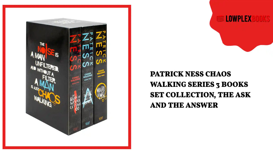 Patrick Ness Chaos Walking series 3 Books Set Collection, The Ask And The Answer by@Outfy