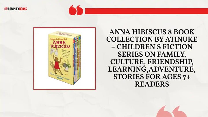 Anna Hibiscus 8 Book Collection by Atinuke &ndash; Children's Fiction Series on Family, Culture, Friendship, Learning,Adventure, Stories for Ages 7+ Readers by@Outfy