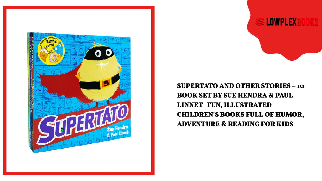 Supertato and Other Stories &ndash; 10 Book Set by Sue Hendra &amp; Paul Linnet | Fun, illustrated children's books full of humor, adventure &amp; reading for kids by@Outfy