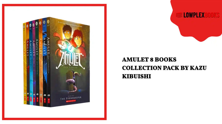 Amulet 8 Books Collection Pack By Kazu Kibuishi by@Outfy