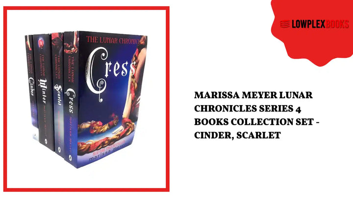 Marissa Meyer Lunar Chronicles Series 4 Books Collection Set - Cinder, Scarlet by@Outfy