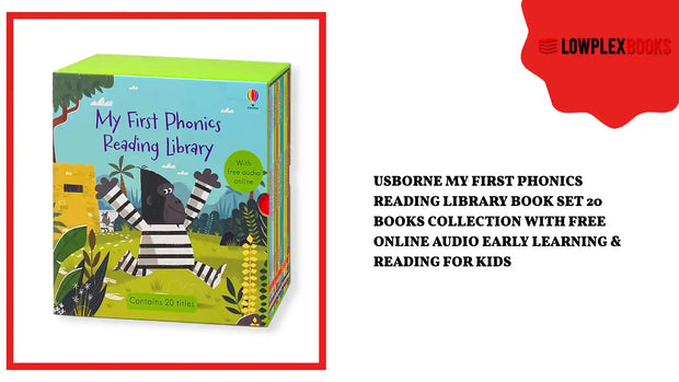 My First Phonics Reading Library: 20 Books Collection Box Set