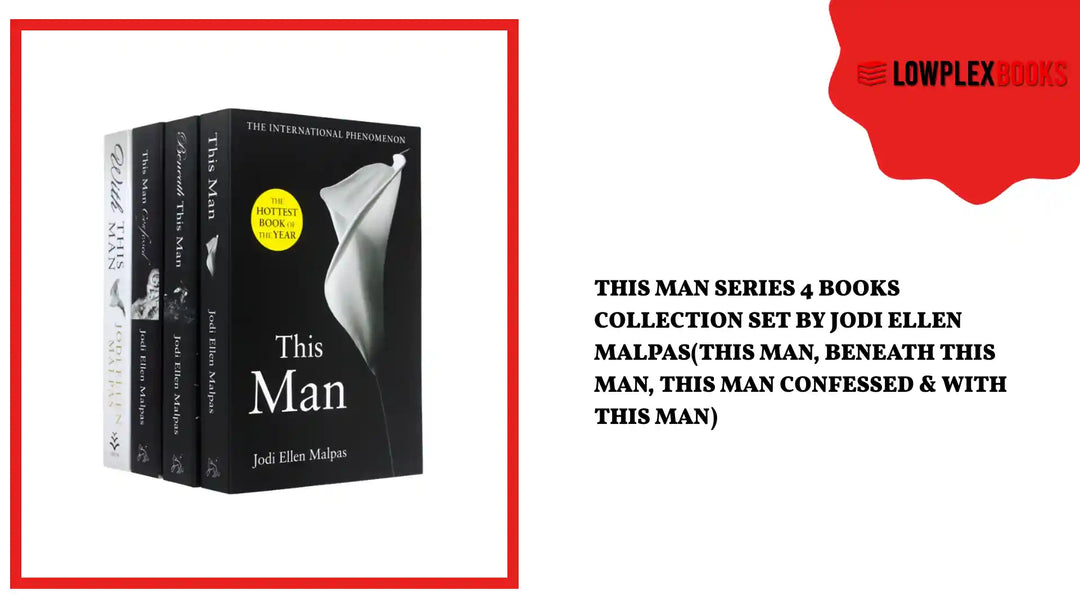 This Man Series 4 Books Collection Set By Jodi Ellen Malpas(This Man, Beneath This Man, This Man Confessed &amp; With This Man) by@Outfy