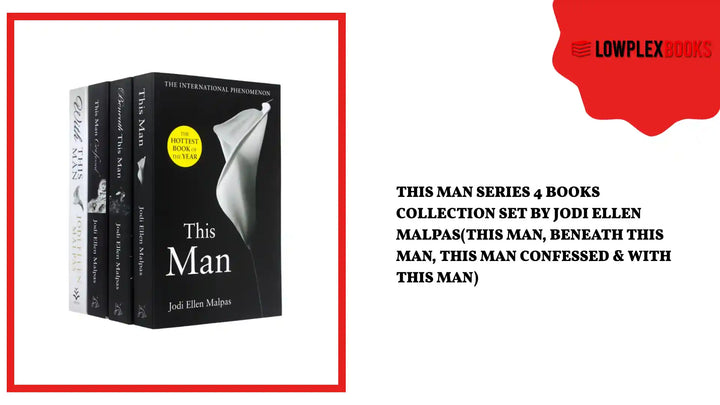 This Man Series 4 Books Collection Set By Jodi Ellen Malpas(This Man, Beneath This Man, This Man Confessed &amp; With This Man) by@Outfy