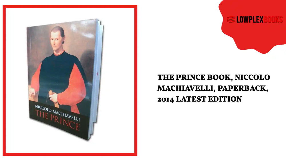 The Prince Book, Niccolo Machiavelli, Paperback, 2014 latest edition by@Outfy