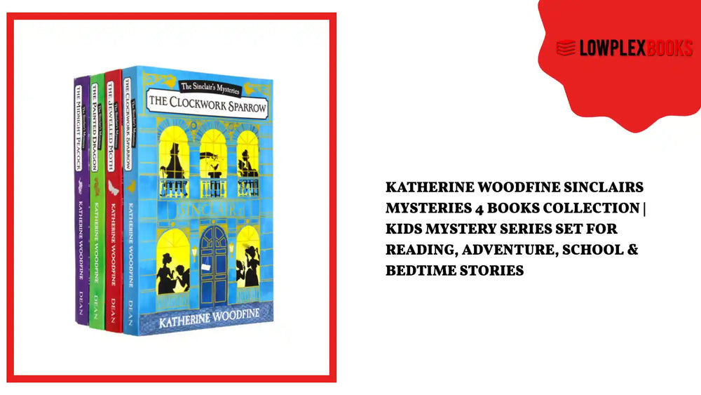 Katherine Woodfine Sinclairs Mysteries 4 Books Collection | Kids Mystery Series Set for Reading, Adventure, School &amp; Bedtime Stories by@Outfy